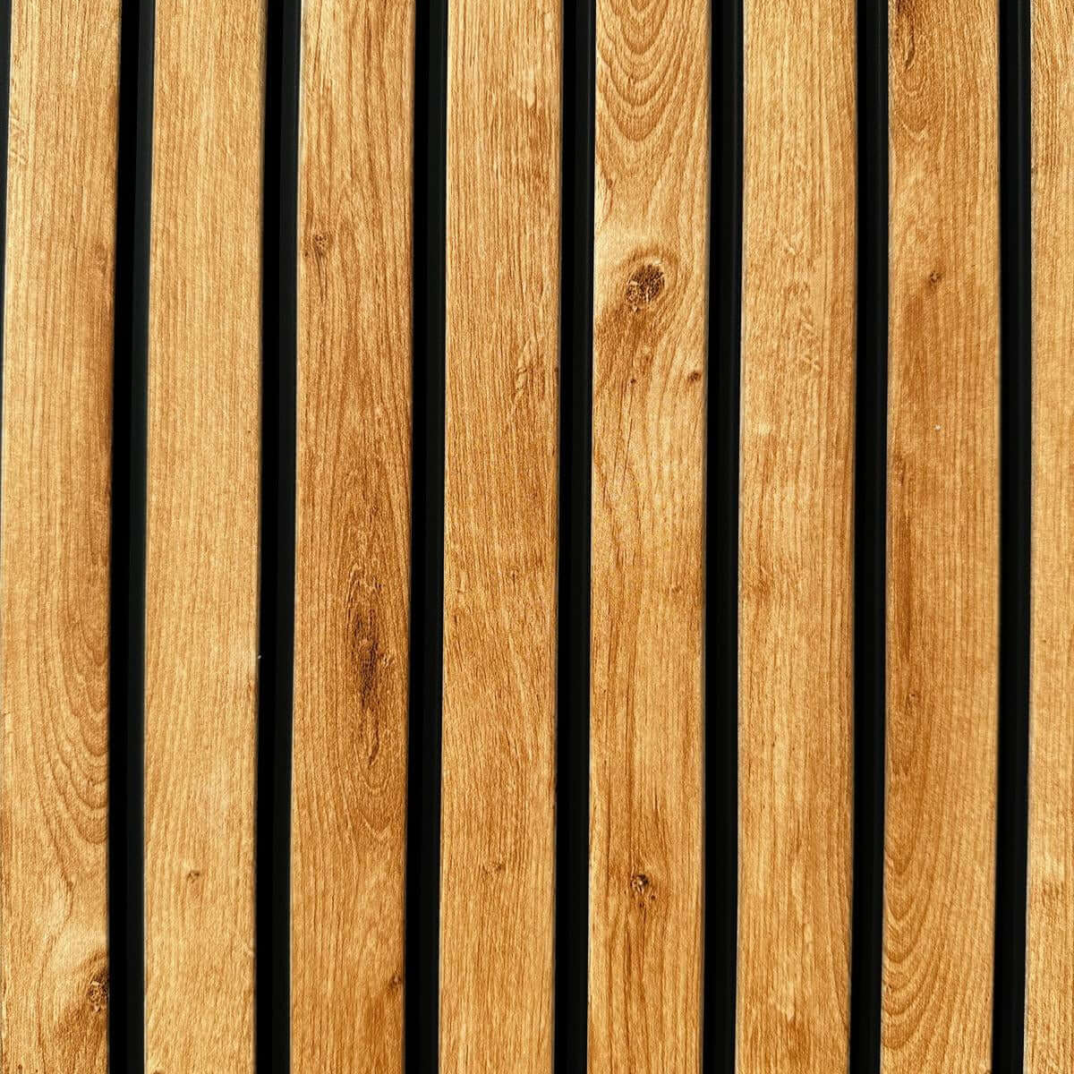 Natural Oak AquaGuard Slat Wall Panel (Pack of 2)