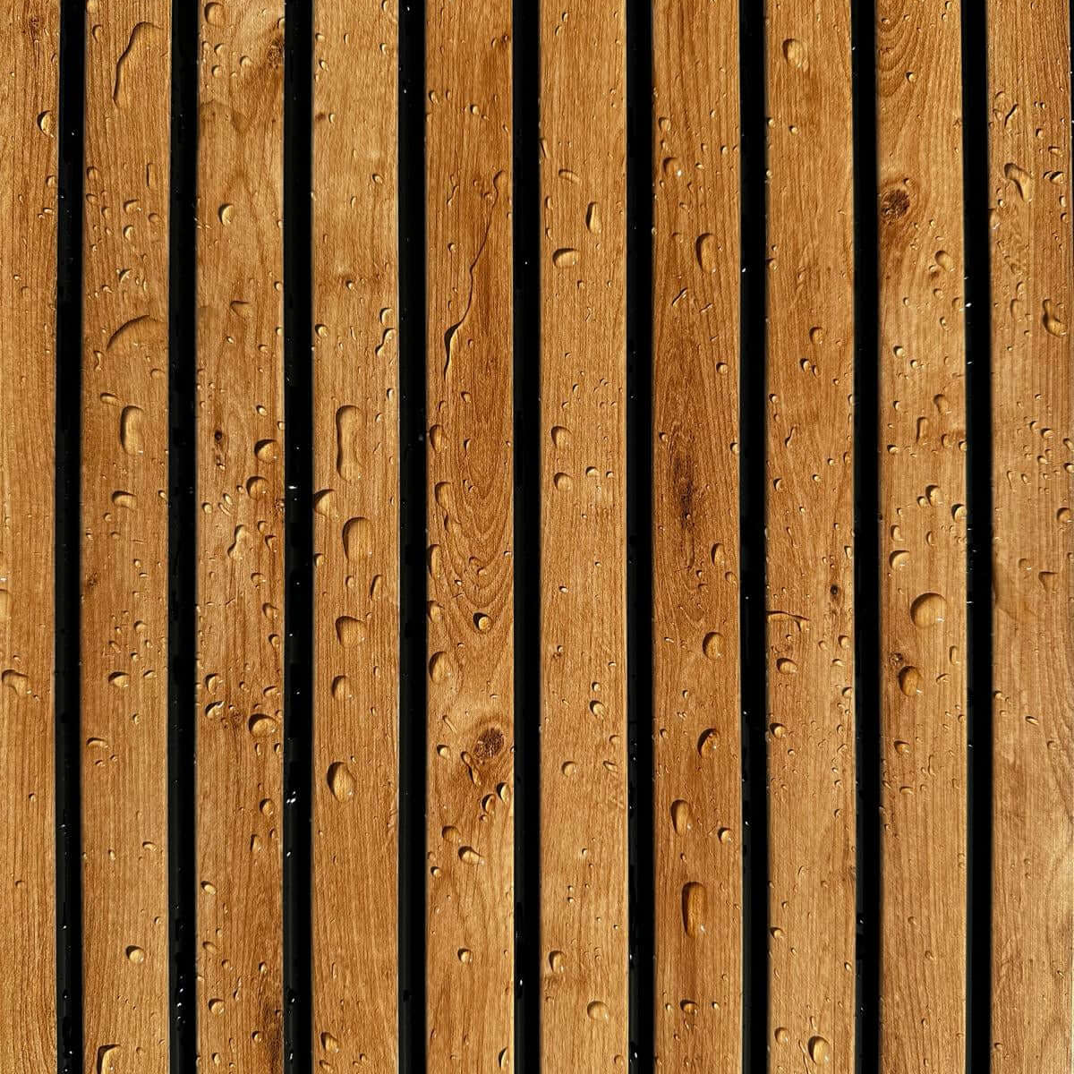 Natural Oak AquaGuard Slat Wall Panel (Pack of 2)