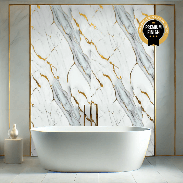 10mm Deluxe Grey Ultra Matt Shower Panel 1M x 2.4M