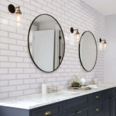 10mm London Tile Gloss Shower Panel 1M x 2.4M