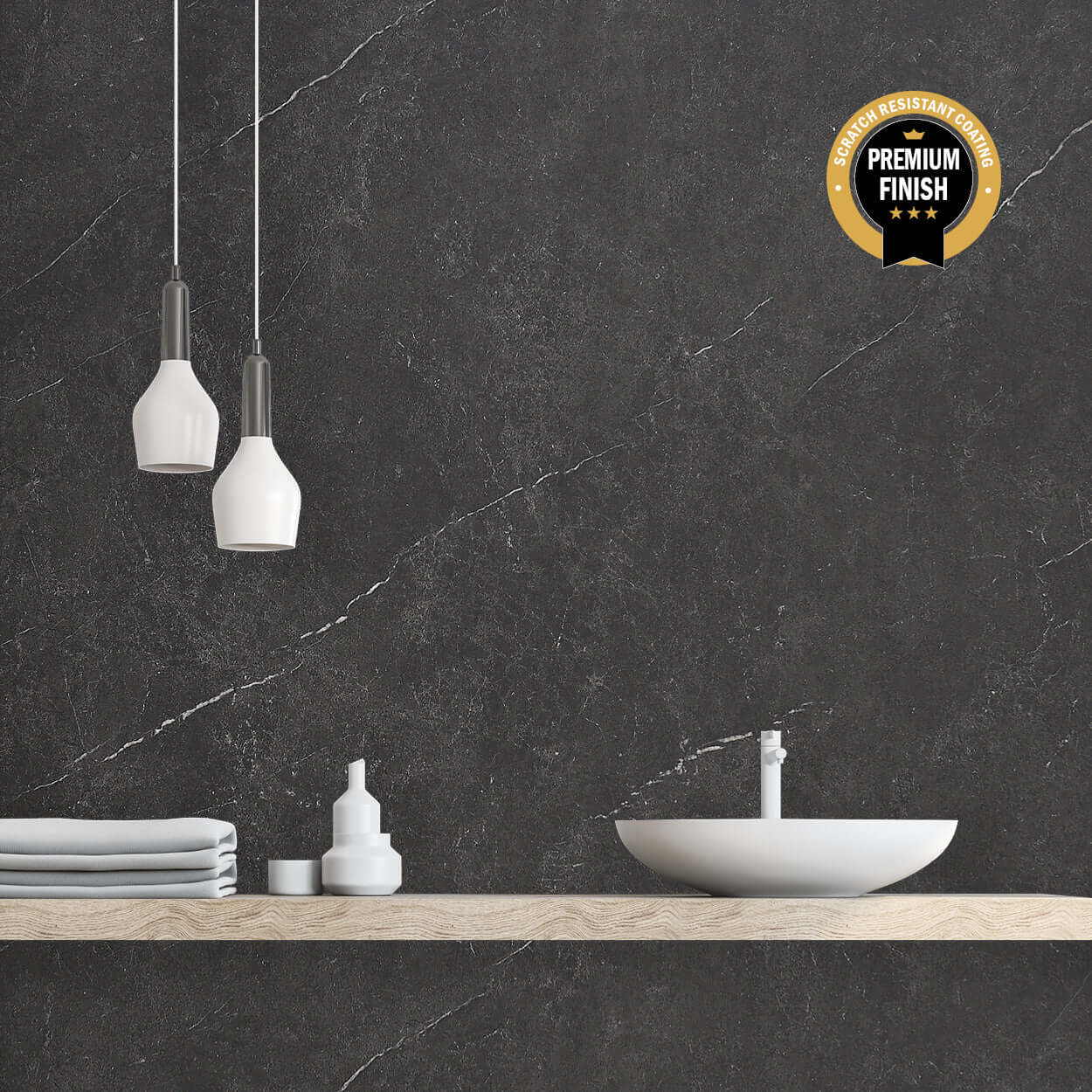 10mm Pietra Marble Ultra Matt Shower Panel 1M x 2.4M