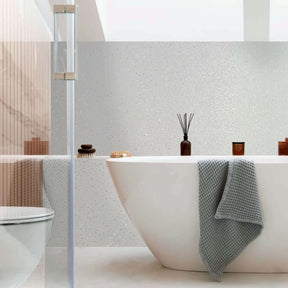 10mm Platinum White Sparkle Gloss Shower Panel 1M x 2.4M