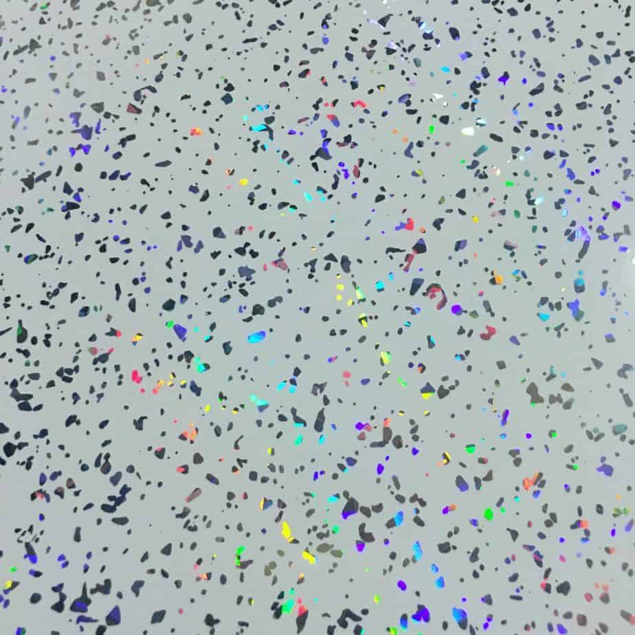 10mm Platinum White Sparkle Gloss Shower Panel 1M x 2.4M