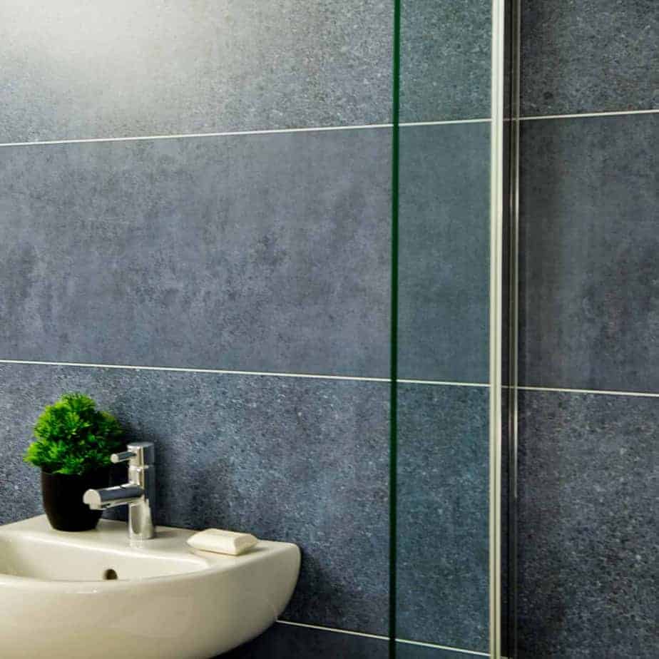 10mm Roman Blue Matt Shower Panel 1M x 2.4M