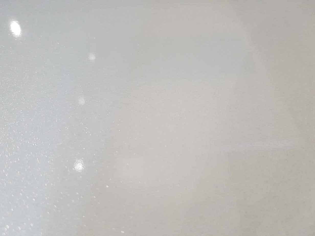 10mm White Shimmer Gloss Shower Panel 1M x 2.4M