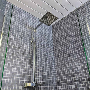 10mm Roman Blue Mosaic Matt Shower Panel 1M x 2.4M