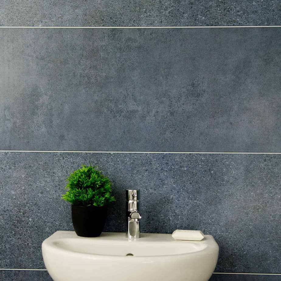 10mm Roman Blue Matt Shower Panel 1M x 2.4M
