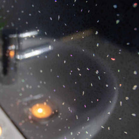 10mm Black Sparkle Gloss Shower Panel 1M x 2.4M