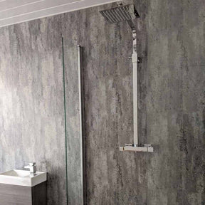 10mm Polished Concrete Matt Shower Panel 1M x 2.4M