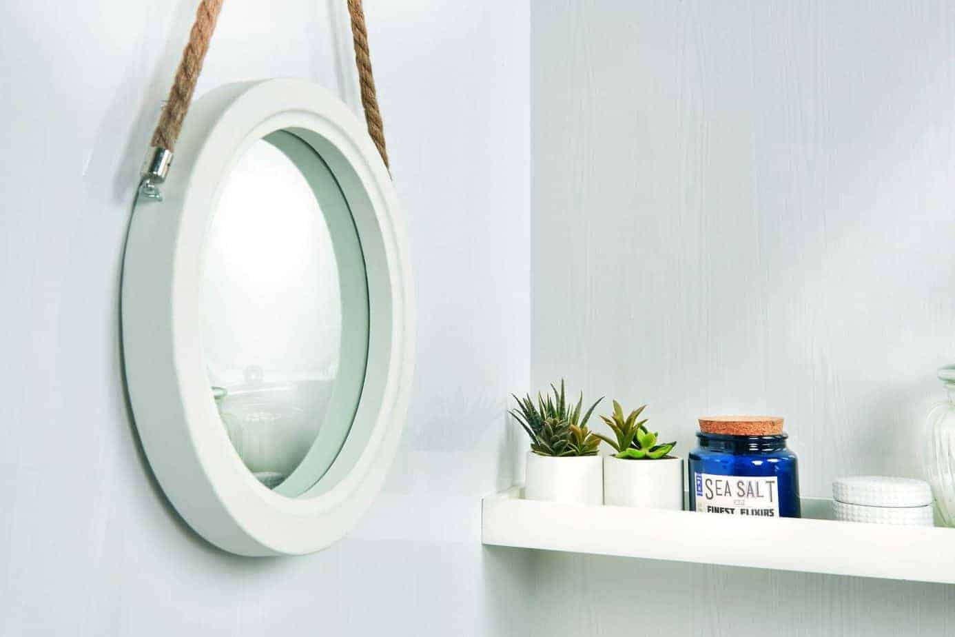 8mm White Wood Matt Bathroom Wall & Ceiling Panel 2.6M