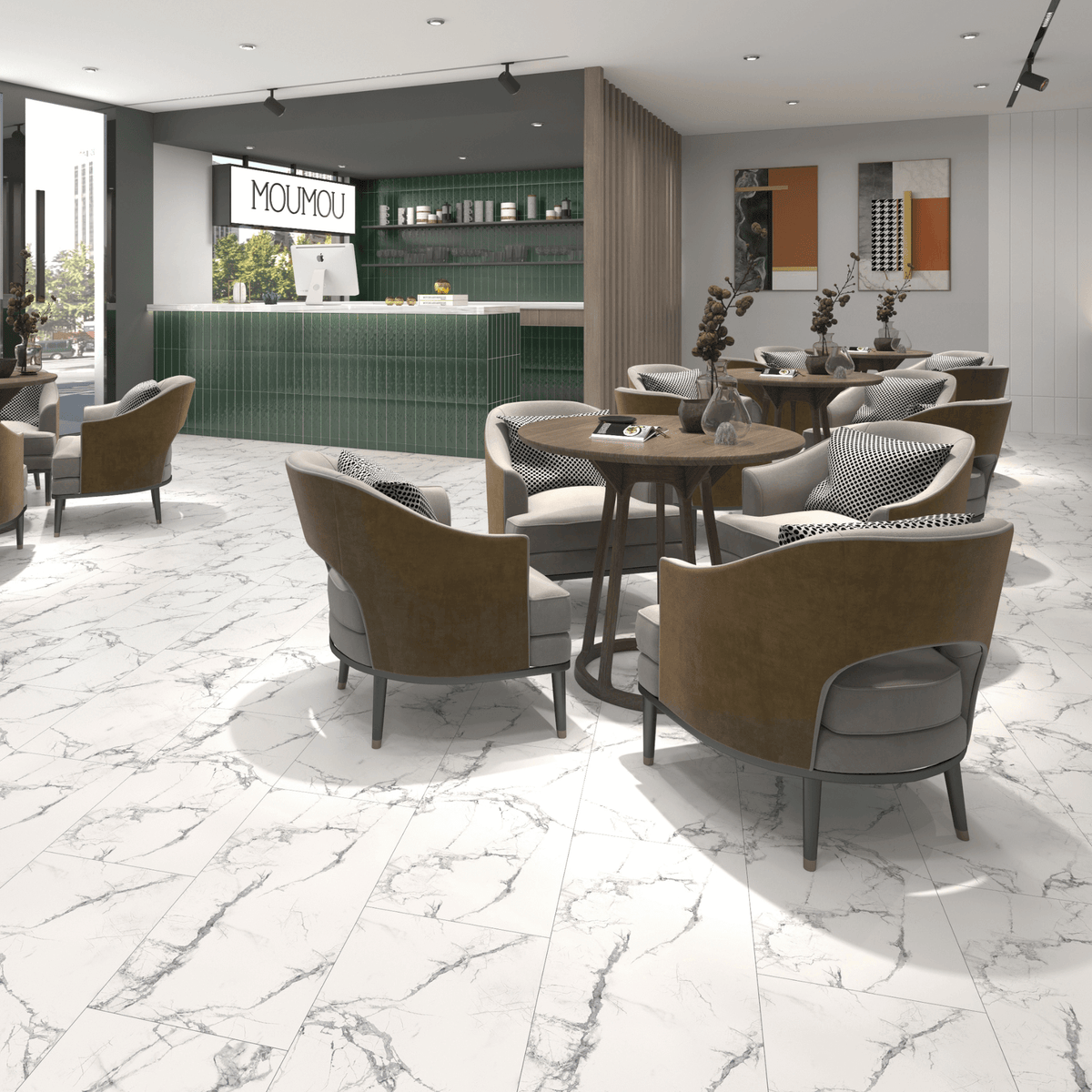 Ankara Vinyl Click Flooring 1.5m2 per pack of 8