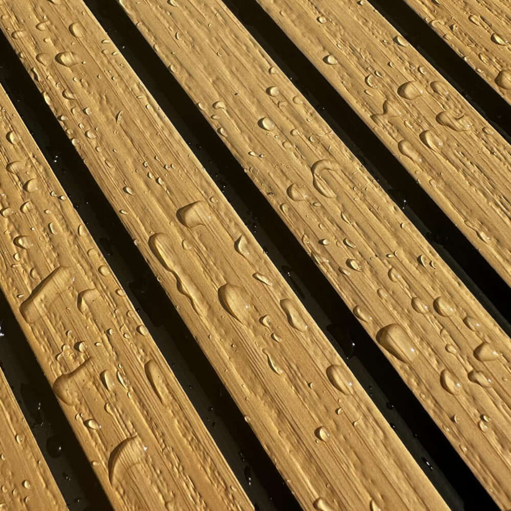 American Oak AquaGuard Slat Wall Panel (Pack of 2)