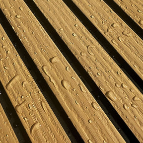 American Oak AquaGuard Slat Wall Panel (Pack of 2)