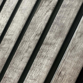 Weathered Grey AquaGuard Slat Wall Panel (Pack of 2)