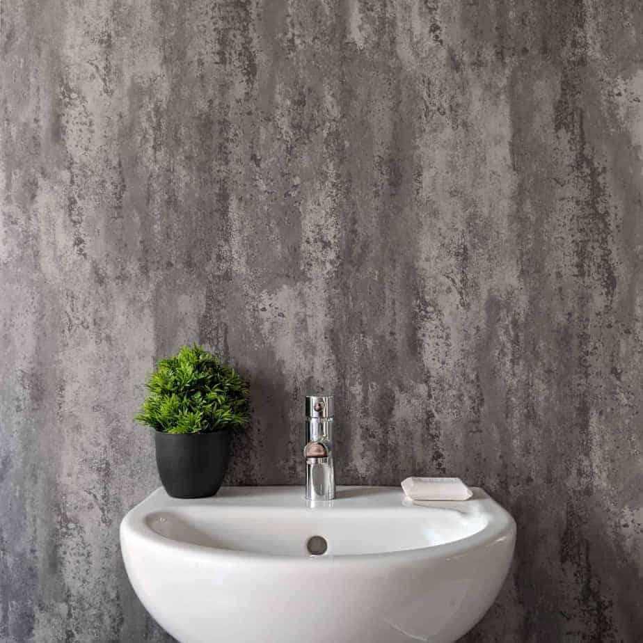 10mm Polished Concrete Matt Shower Panel 1M x 2.4M
