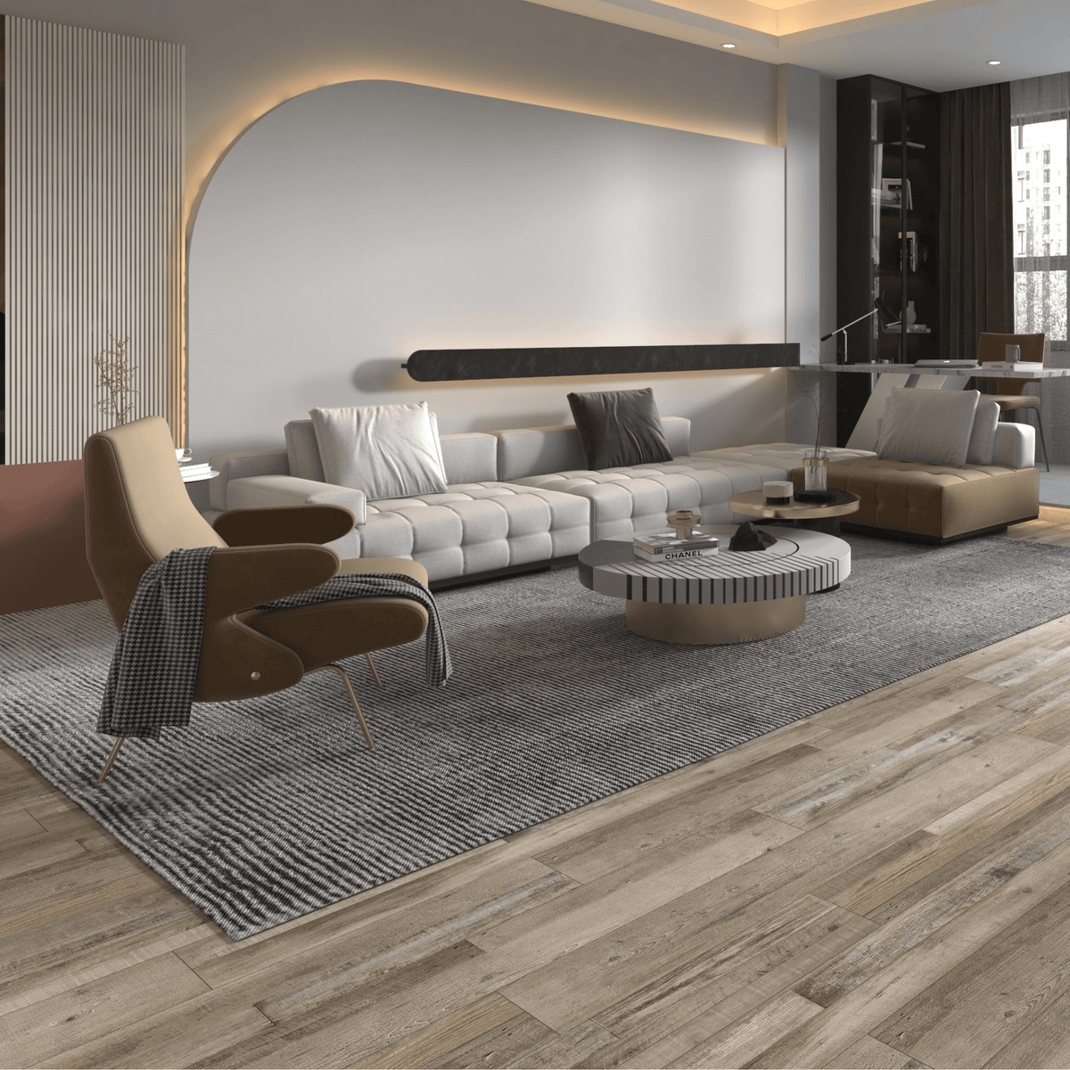 Roma Vinyl Click Flooring 1.75m2 per pack of 8