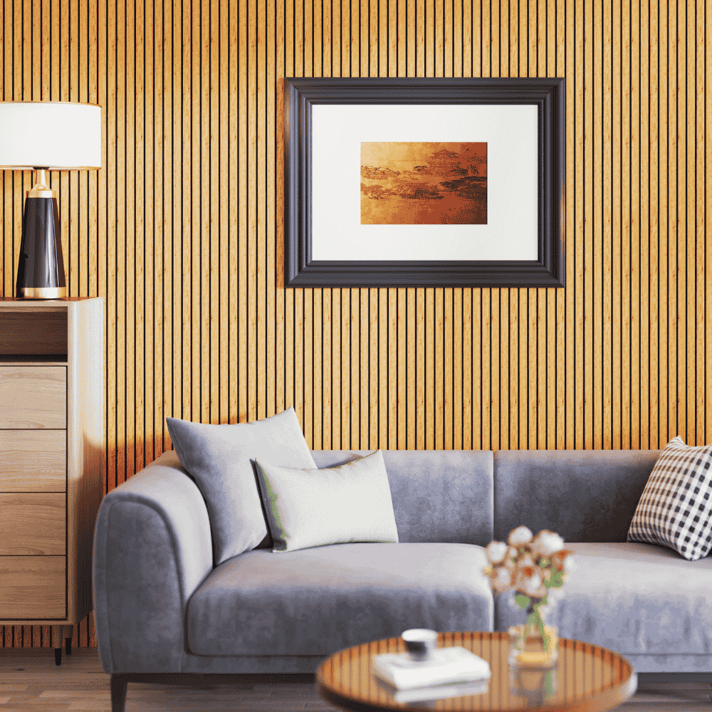 Natural Oak AquaGuard Slat Wall Panel (Pack of 2)