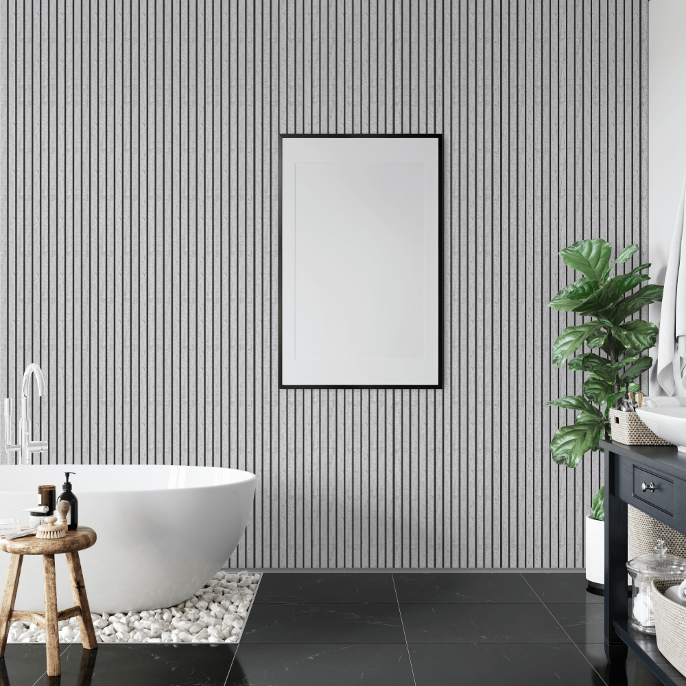Weathered Grey AquaGuard Slat Wall Panel (Pack of 2)