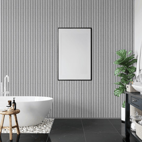 Weathered Grey AquaGuard Slat Wall Panel (Pack of 2)
