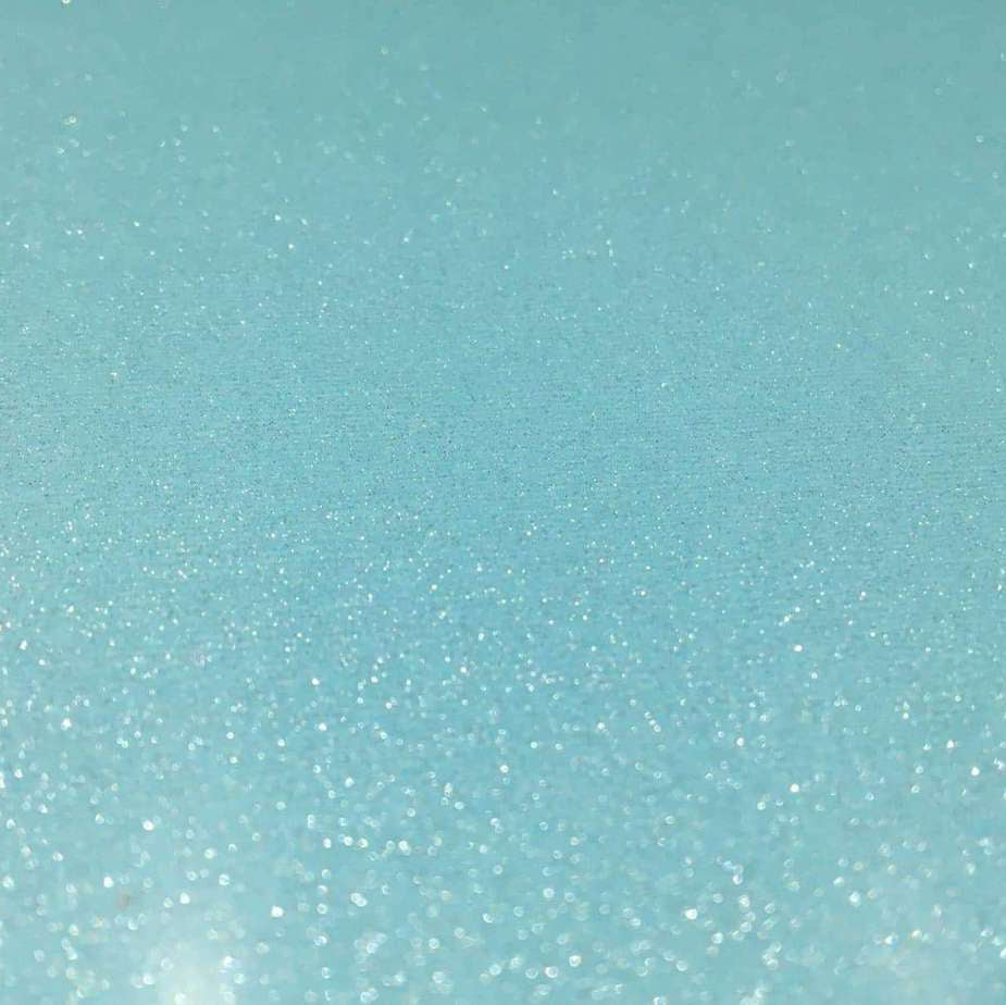 10mm Aqua Blue Shimmer Gloss Shower Panel 1M x 2.4M