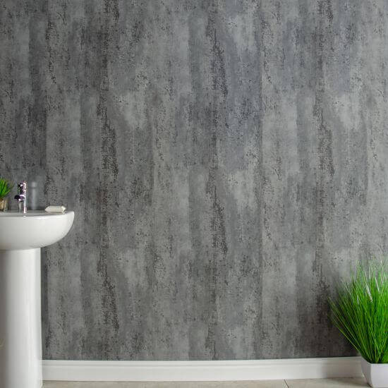 8mm Polished Concrete Bathroom Wall Panel 2.6M