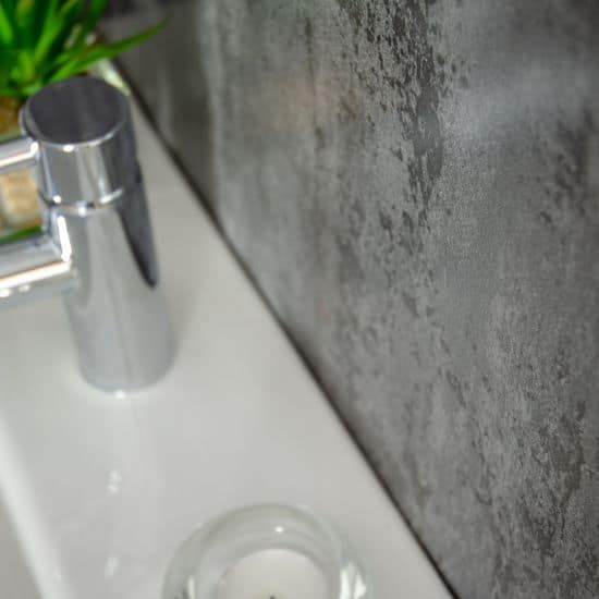 8mm Polished Concrete Bathroom Wall Panel 2.6M
