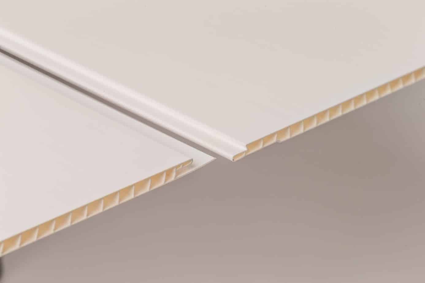 8mm White Gloss Bathroom Wall & Ceiling Panel 2.6M