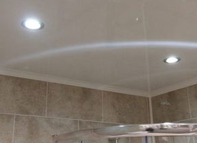 8mm White Gloss Bathroom Wall & Ceiling Panel 2.6M